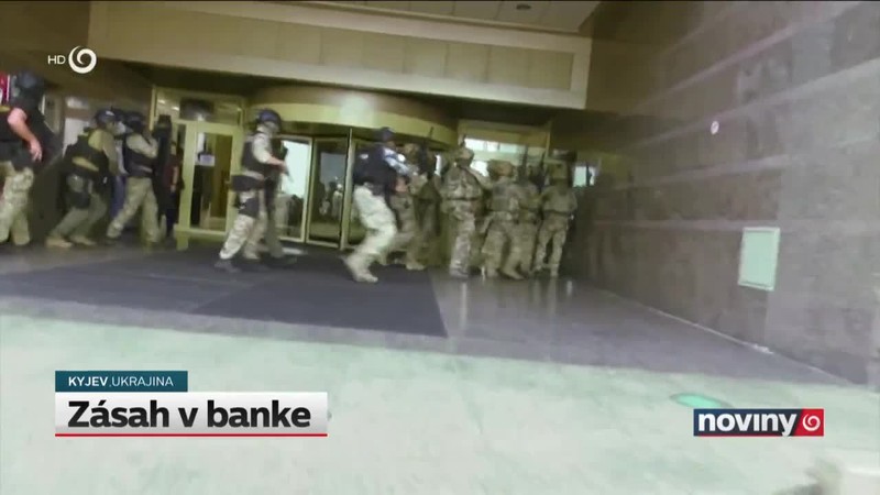 Zásah v banke