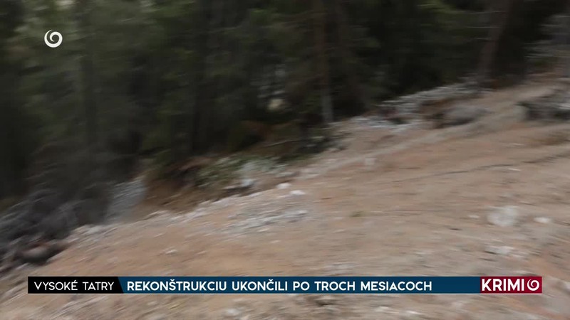 REKONŠTRUKCIU UKONČILI PO TROCH MESIACOCH