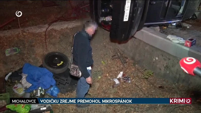 VODIČKU ZREJME PREMOHOL MIKROSPÁNOK