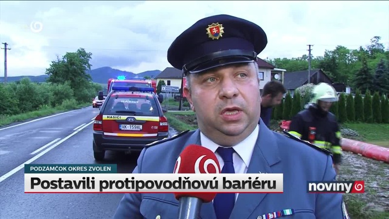 Postavili protipovodňovú bariéru