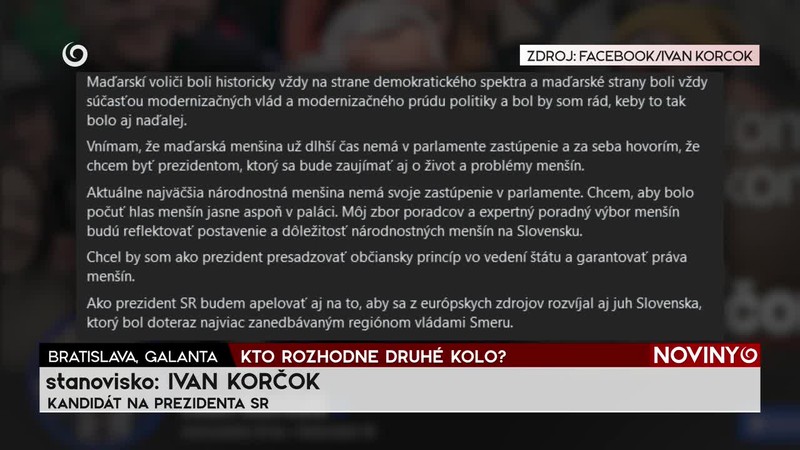 KTO ROZHODNE DRUHÉ KOLO?