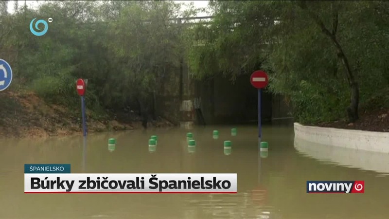 Búrky zbičovali Španielsko