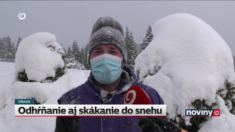 Odhŕňanie aj skákanie do snehu