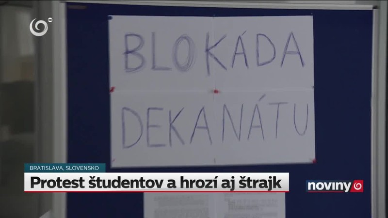 Protest študentov a hrozí aj štrajk