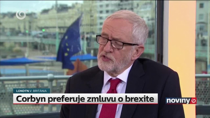 Corbyn preferuje zmluvu o brexite