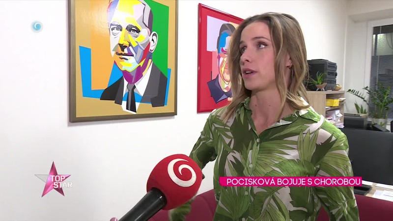 Pocisková bojuje s chorobou