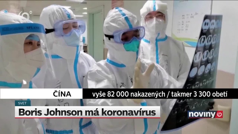 Boris Johnson má koronavírus