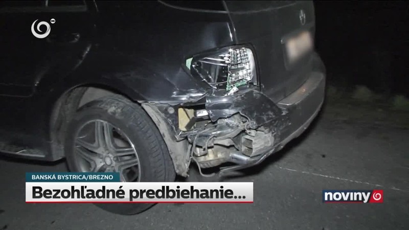 Bezohľadné predbiehanie...