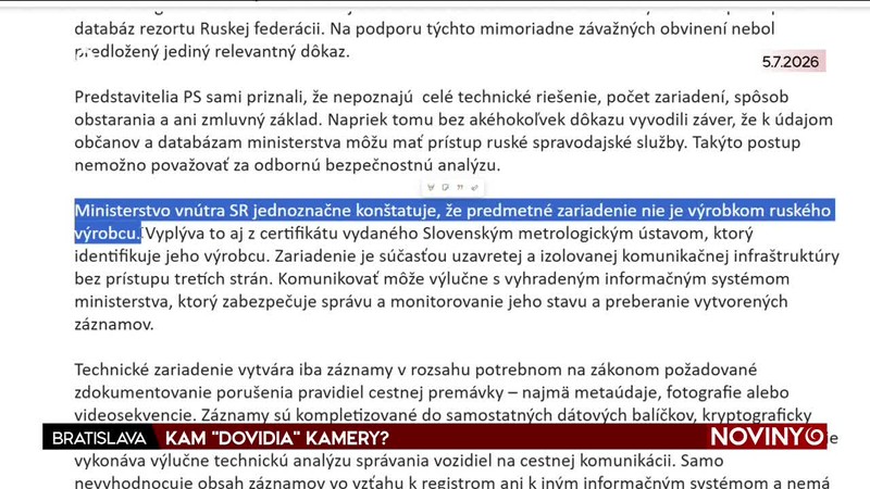 KAM "DOVIDIA" KAMERY?