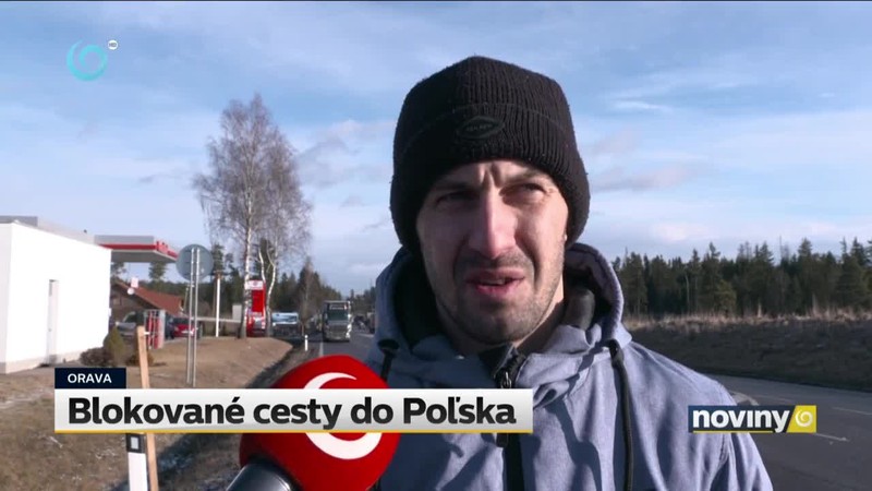 Blokované cesty do Poľska