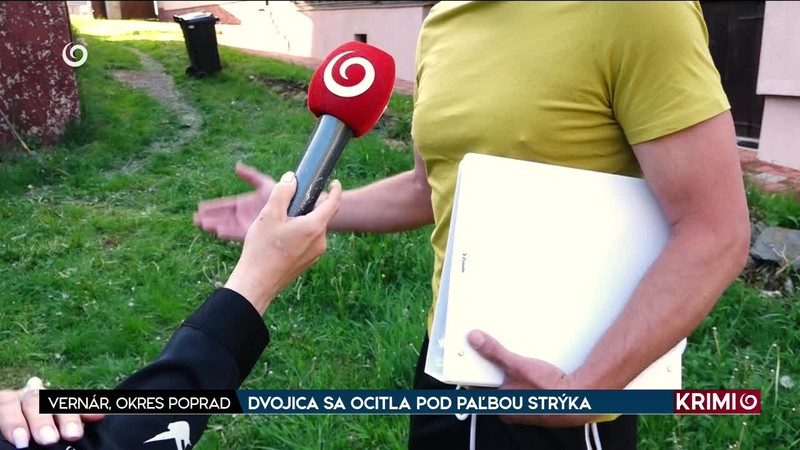 DVOJICA SA OCITLA POD PAĽBOU STRÝKA
