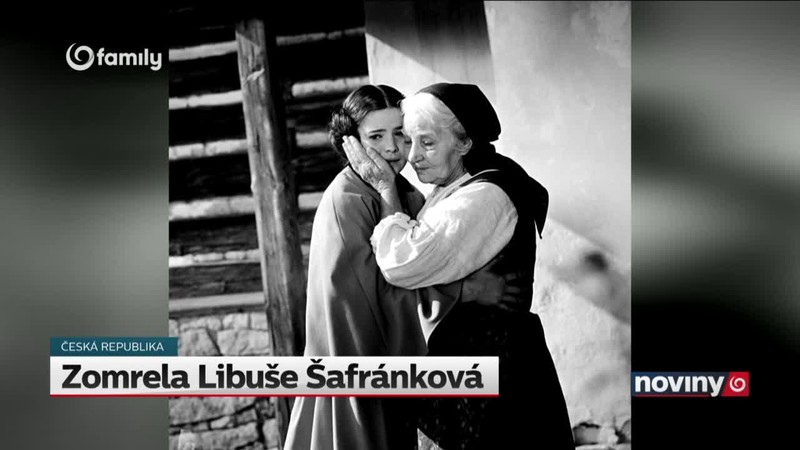 Zomrela Libuše Šafránková