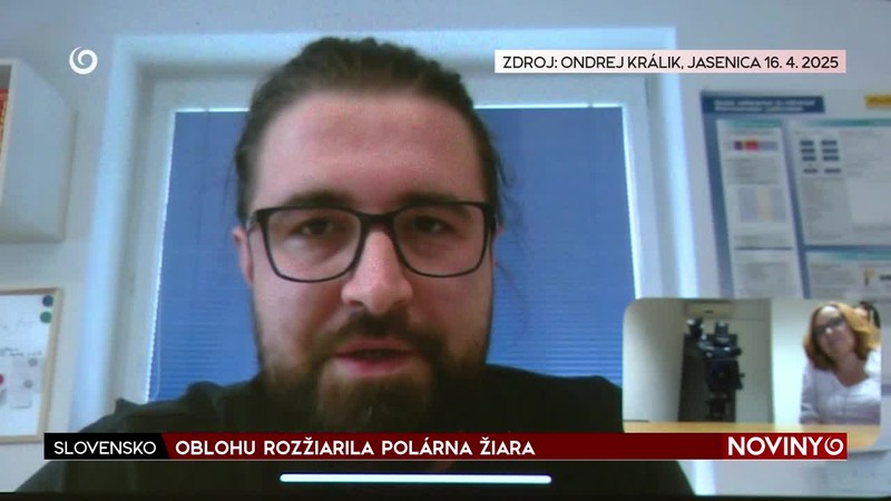 OBLOHU ROZŽIARILA POLÁRNA ŽIARA