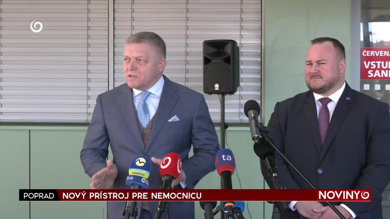 NOVÝ PRÍSTROJ PRE NEMOCNICU