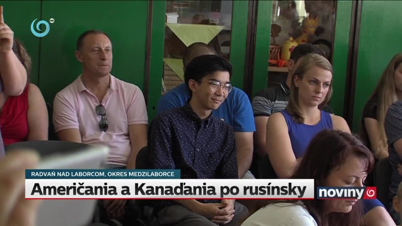 Američania a Kanaďania po rusínsky
