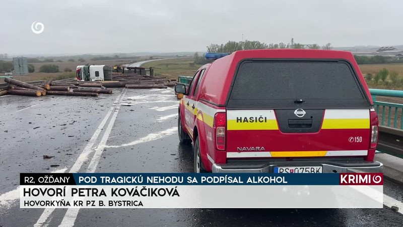POD TRAGICKÚ NEHODU SA PODPÍSAL ALKOHOL