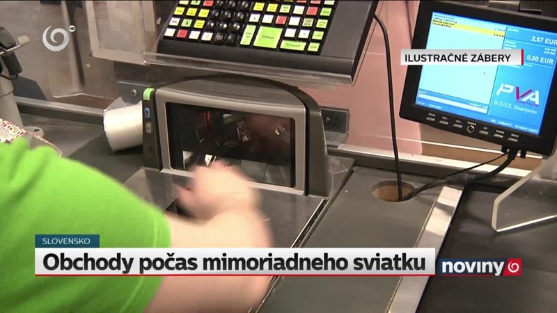 Obchody počas mimoriadneho sviatku