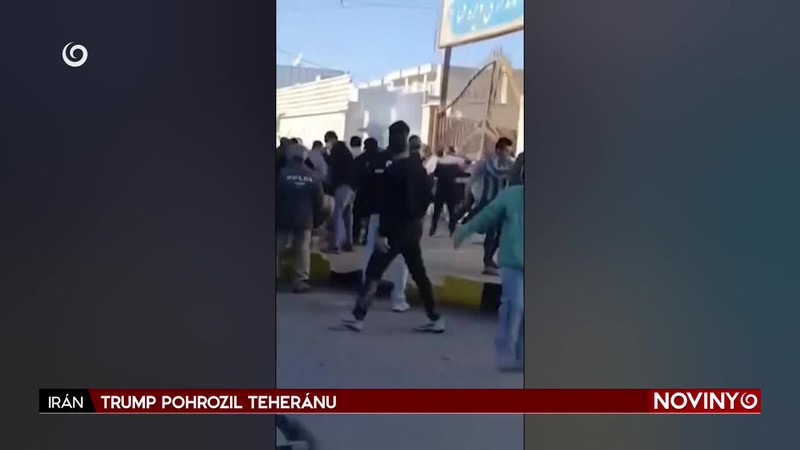 TRUMP POHROZIL TEHERÁNU
