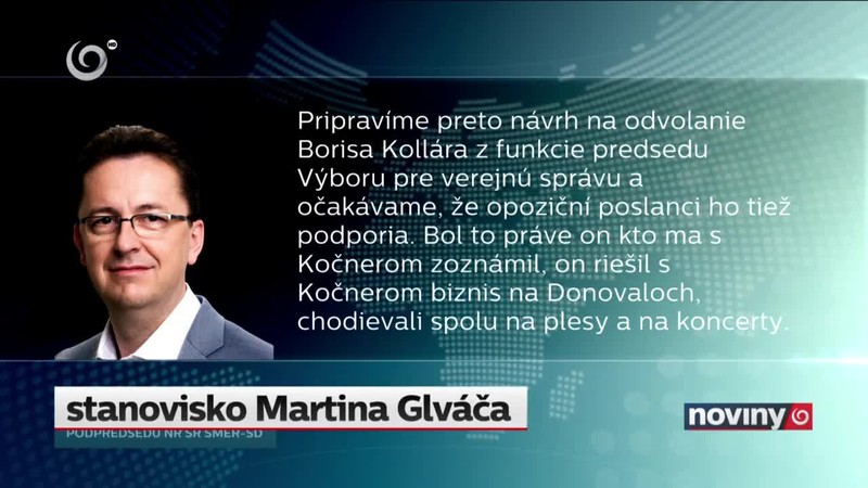 Glváč končí, opozícia oslavuje