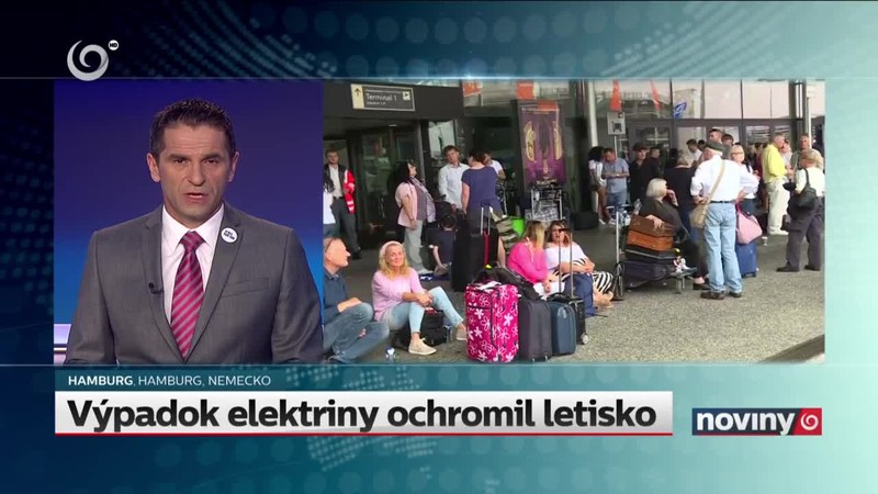 Výpadok elektriny ochromil letisko