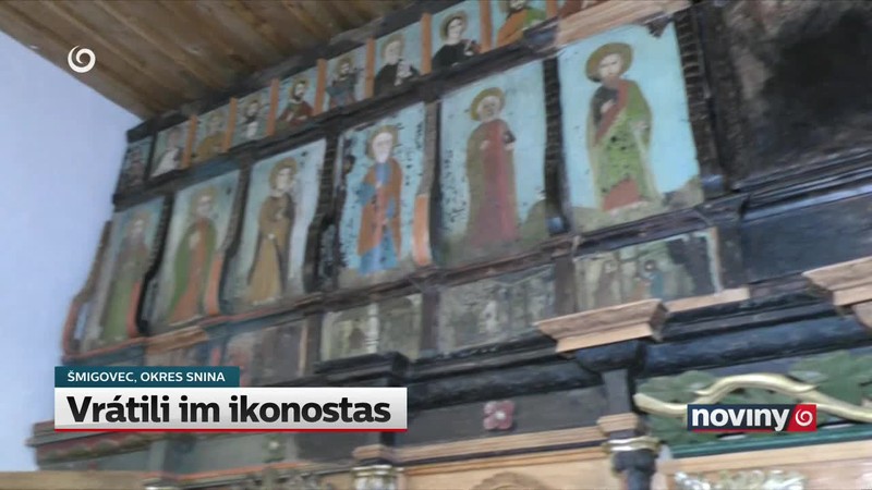 Vrátili im ikonostas