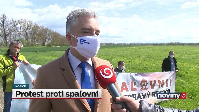 Protest proti spaľovni