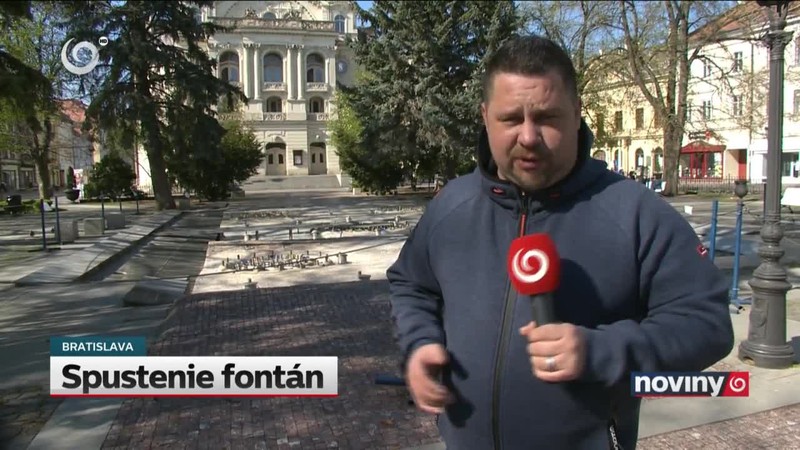 Spustenie fontán