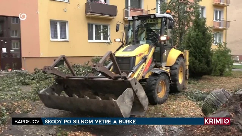 ŠKODY PO SILNOM VETRE A BÚRKE