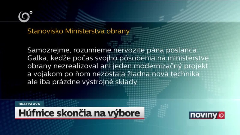 Húfnice skončia na výbore