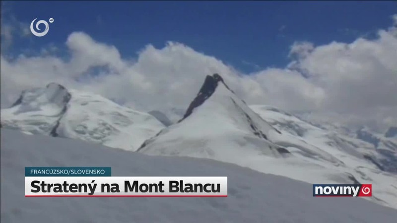 Stratený na Mont Blancu