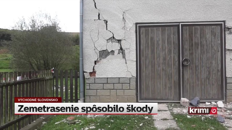 Zemetrasenie spôsobilo škody