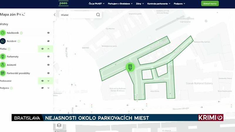 NEJASNOSTI OKOLO PARKOVACÍCH MIEST