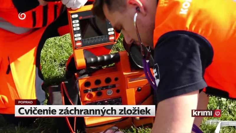 Cvičenie záchranných zložiek
