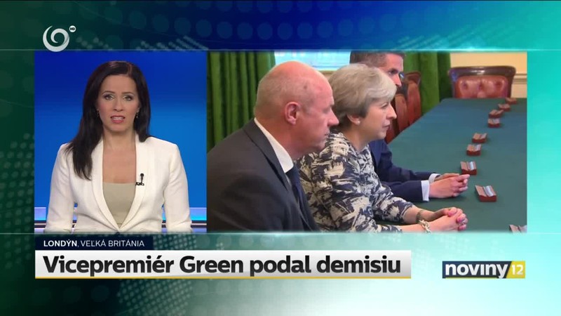 Vicepremiér Green podal demisiu