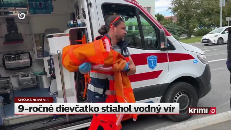 9-ročné dievčatko stiahol vodný vír