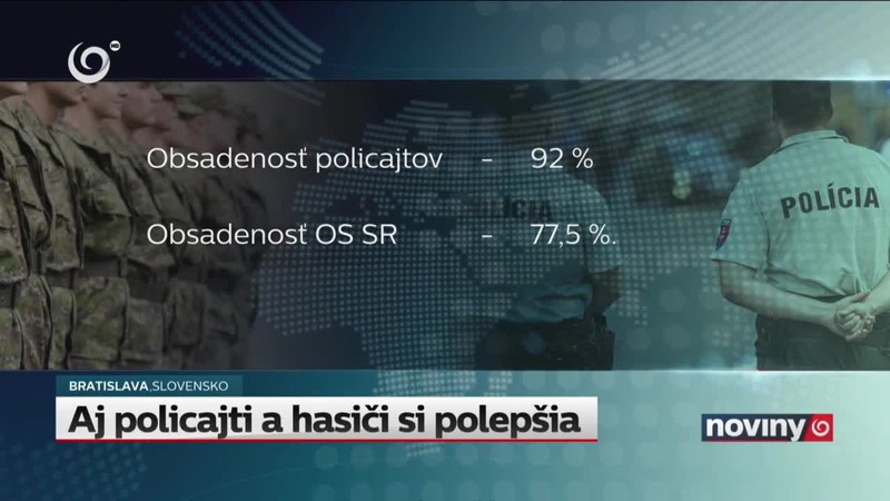 Aj policajti a hasiči si polepšia