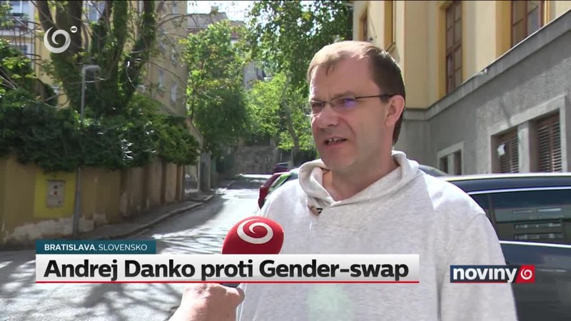 Andrej Danko proti Gender-swap