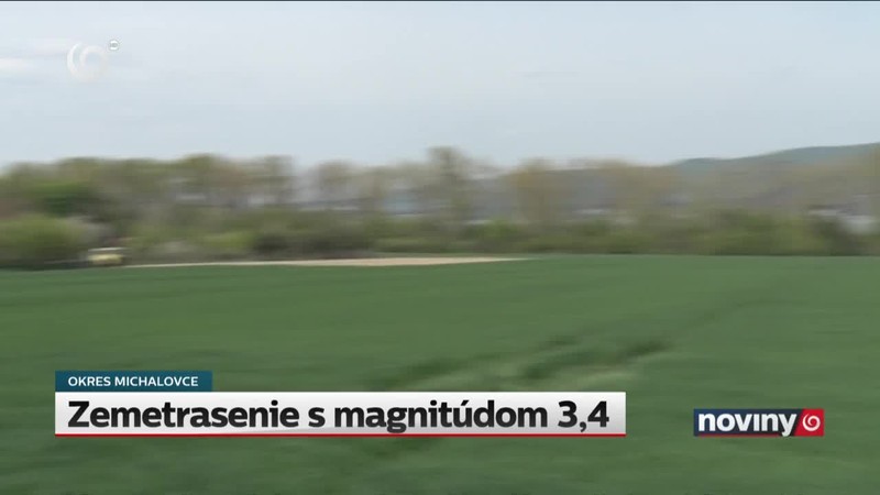 Zemetrasenie s magnitúdom 3,4