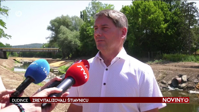 ZREVITALIZOVALI ŠTIAVNICU