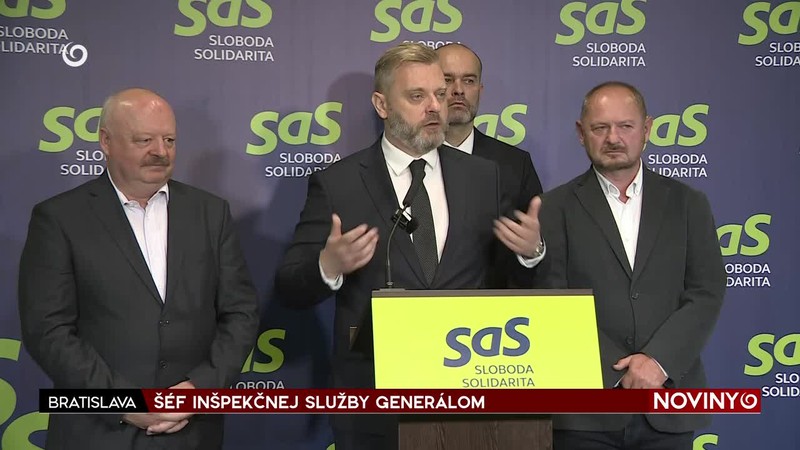 ŠÉF INŠPEKČNEJ SLUŽBY GENERÁLOM