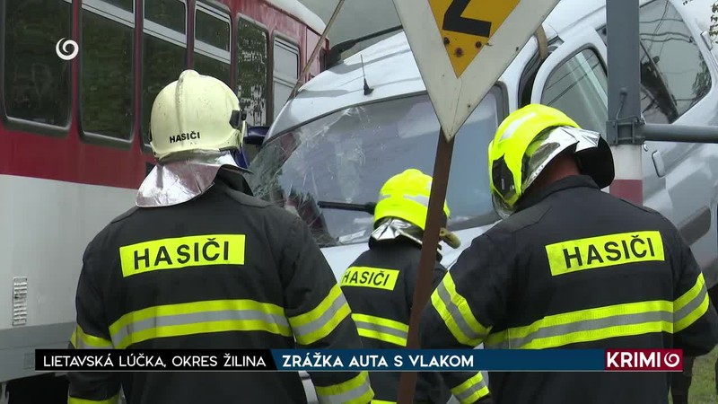 ZRÁŽKA AUTA S VLAKOM