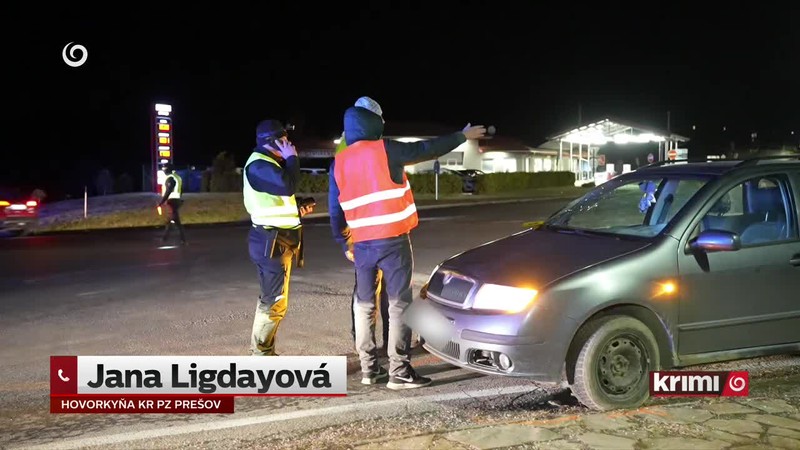 Vodič zrazil "neviditeľného" chodca