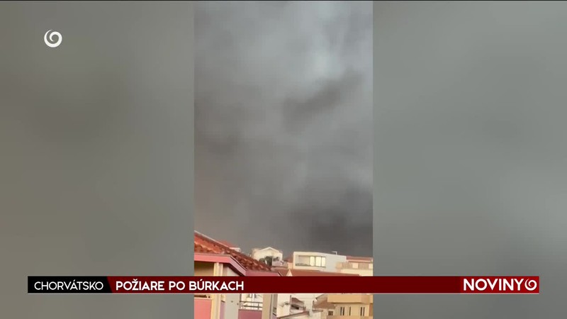 POŽIARE PO BÚRKACH