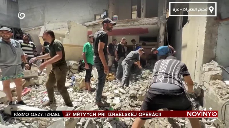 37 MŔTVYCH PRI IZRAELSKEJ OPERÁCII