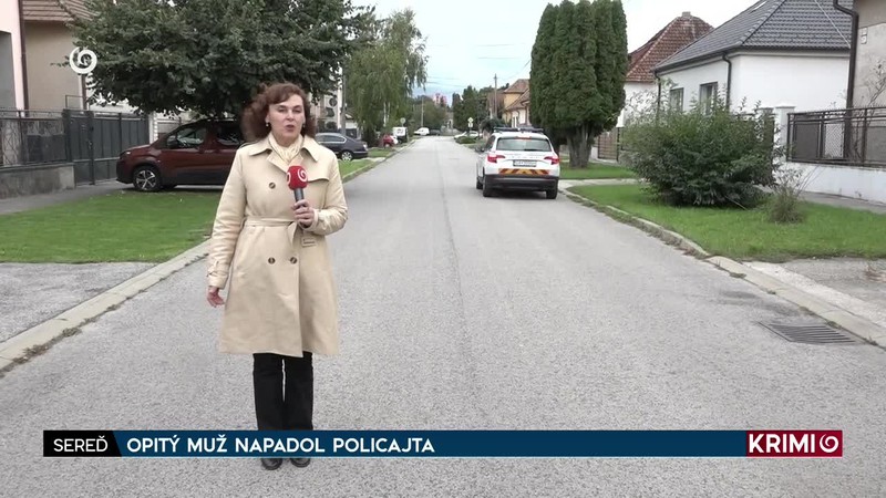 OPITÝ MUŽ NAPADOL POLICAJTA