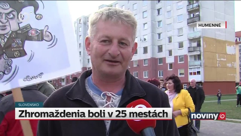 Zhromaždenia boli v 25 mestách