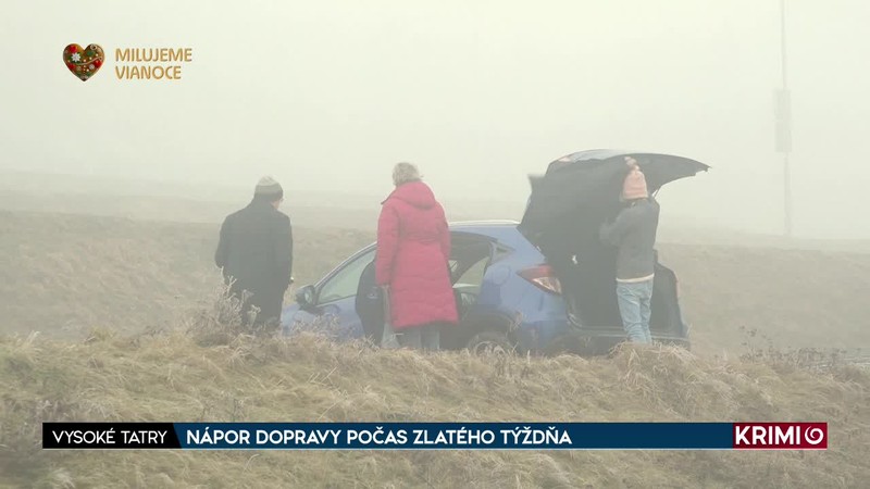 NÁPOR DOPRAVY POČAS ZLATÉHO TÝŽDŇA
