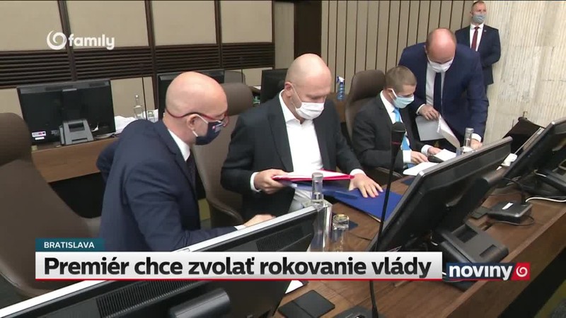 Premiér chce zvolať rokovanie vlády