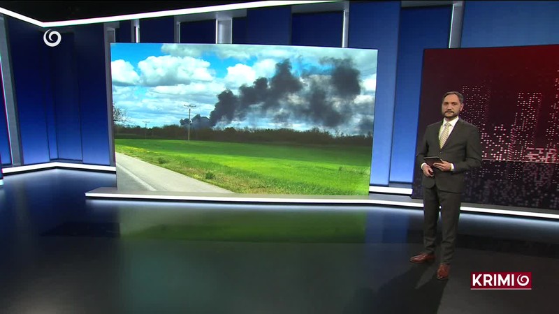 POŽIAR PLASTOVÝCH PALIET