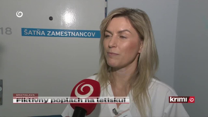 Fiktívny poplach na letisku!